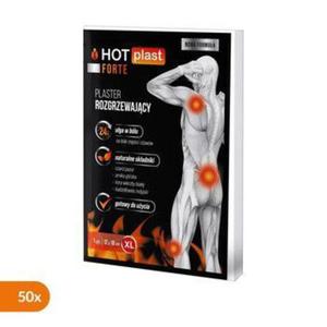 Hot Plast Forte Plaster rozgrzewajcy 12 x - 2877799165