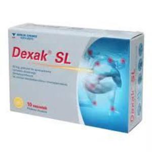 Dexak SL granulat do sporzdzania roztworu doustnego 25mg x 10 saszetek - 2878898691