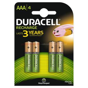 Baterie Duracell Recharge AAA 750mAh - blister 4szt - 2861634556