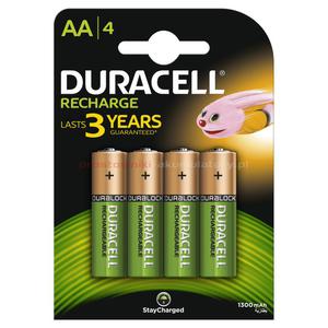 Baterie Duracell Recharge AA 1300mAh - blister 4szt - 2861634559