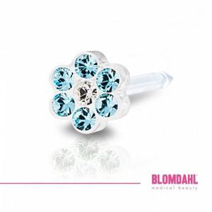 BLOMDAHL - Daisy Aquamarine 12-0114-55 / Crystal 5 mm - 2859306744