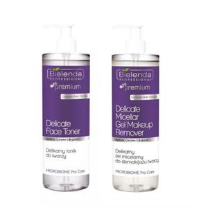 Bielenda Duet Microbiome Pro Care delikatny tonik + el micelarny - 2877857515