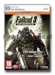 Fallout 3 Broken Steel + Point Lookout (PC) PL, pakiet dodatków