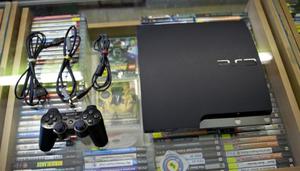 Konsola Playstation 3, 320GB, kable, 22 gry [PS3] - 2051168580