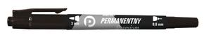 Marker Tetis permanentny KM501-V2 Premium czarny dwustronny - 2852731675