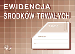 Ewidencja rodkw trwaych A5 K-8 - 2847091908