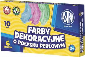 Farby perowe 6 kolorowe 10ml Astra 31459 - 2828943638