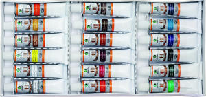 Farby olejne E1388B 12 ml Maries 18 kolorowe 170-1916 - 2854135357