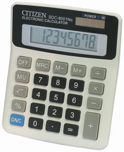Kalkulator Citizen SDC 8001 - 2850665241