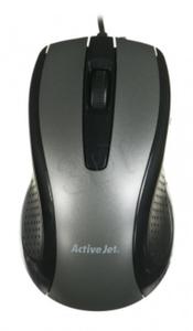 Mysz optyczna Active Jet AMY-012 USB czarna - 2856704018