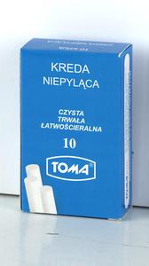 Kreda szkolna biaa niepylca 10 szt Toma - 2857508365