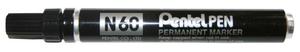 Marker permanentny Pentel N60 czarny - 2848517372