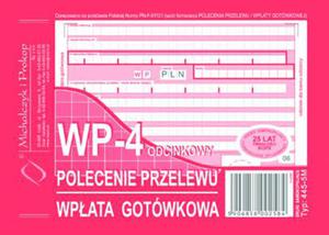 Polecenia przelewu 4 odcinkowe 445-5 - 2844385304