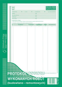 Protok odbioru wykonanych robt A4 606-1 - 2828943839