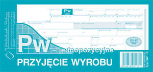 PW Przyjcie wyrobu 1/3 A4 381-8 - 2828943850