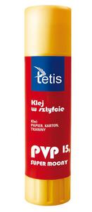 KLEJ w sztyfcie TETIS 15G do papieru PVP - 2828943978