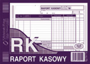 Raport kasowy A5 411-3