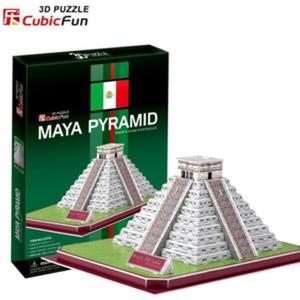 Puzzle 3D Piramida Majw - Cubic Fun - 1130193861