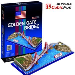 Puzzle 3D Golden Gate Bridge - Cubic Fun - 1130193849