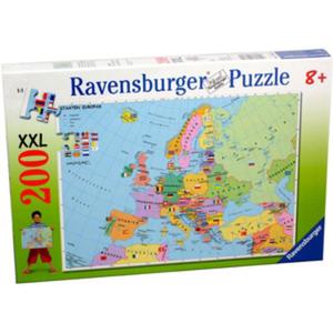 Polityczna Mapa Europy 200 Elementw - Ravensburger - 1130193801
