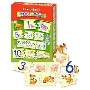 Puzzle Edukacyjne Cyfry - Castorland - 1130193879