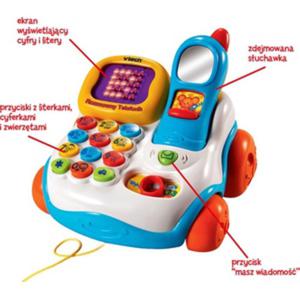 Rozmowny Telefonik - VTech - 1130193941