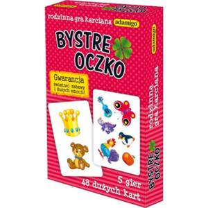 Gra Karty Bystre Oczko - Adamigo - 1130192888