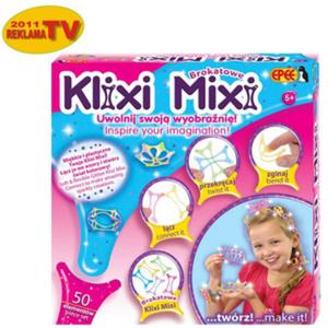 Klixi Mixi Brokatowe Klocki 50el. - Epee - 1130193265