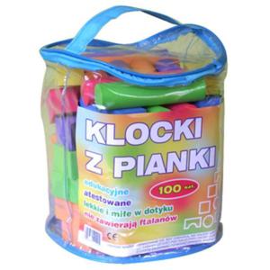 Klocki Piankowe 100el. - Glob - 1130193275