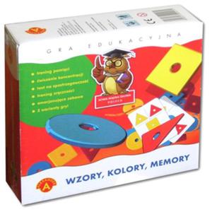 Gra Memory Wzory, Kolory - Alexander