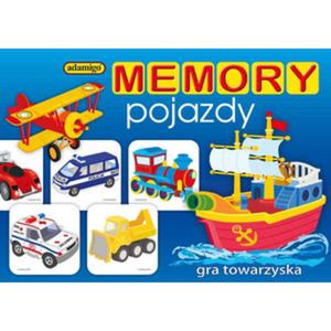 Gra Memory Pojazdy - Adamigo - 1130192961