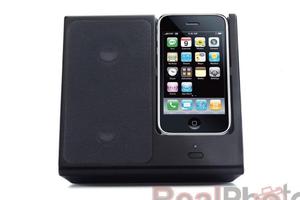 Goniki STEREO Apple iPod iPhone 3G 3GS QDOS SoundFrame z pilotem - 1559760259