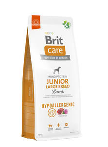 BRIT CARE DOG HYPOALLERGENIC JUNIOR LARGE BREED LAMB 12kg - 2878918193