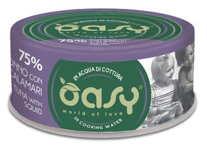 Oasy More Love Cat Adult z tuczykiem i kalmarami 70g - 2859680407