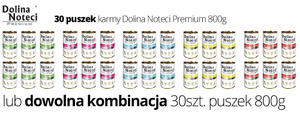 DOLINA NOTECI PREMIUM 30 x 800 g MIX smakw - 2859680414