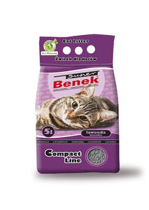 SUPER BENEK COMPACT LAWENDA wirek bentonitowy 5l - 2859681080