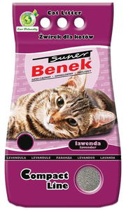 SUPER BENEK COMPACT LAWENDA wirek bentonitowy 10l - 2859681081