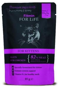 FITMIN Cat For Life Kitten Chicken 85g - 2859681526