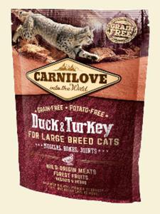 CARNILOVE Duck&Turkey LARGE BREED Cat 400g - 2859681620