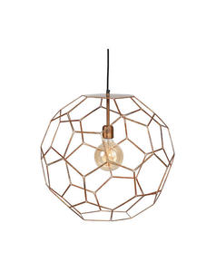 It's About RoMi :: Lampa wiszca Marrakesh 34 x 32 cm miedziana - 2841551751