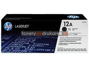 HP LaserJet 1020 toner HP Q2612A oryginalny do drukarek 1010 1012 1018 1022 3015 3020 3030 - 2833200614