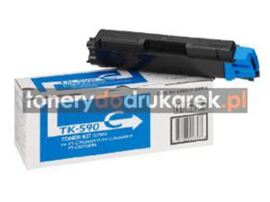 Toner Kyocera TK-590C oryginalny cyan do Kyocera FS-C2026mfp FS-C5250dn FS-C2126mfp FS-C2526mfp FS-C2626mfp - 2858186972