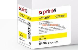 Toner do Xerox WorkCentre 7545 zamiennik do Xerox WC 7530 7535 7830i 7556 7525 7835iVT 7845i 7855i 7970i yellow Xerox 006R01518 (15k) - 2865122910