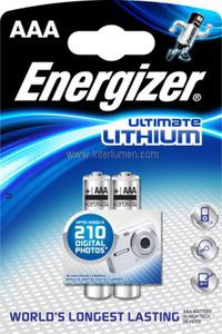 LR3 / AAA Energizer ultimate Lithium Bx2 - 2836198609