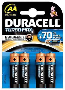 LR6 / AA Duracell Turbo Max Bl.x4 - 2836205118