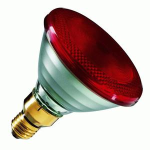 R122 RB 100W PAR38 Red E27 230V Philips 0523 - 2836206457