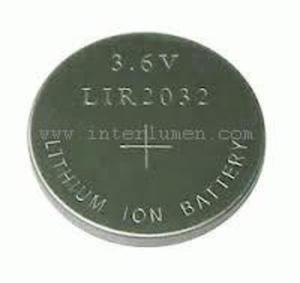 LIR2032 40mAh Li-Ion 3.6V 20x3,4mm - 2836206476