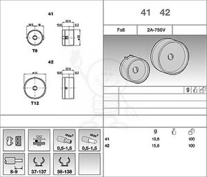 Fa8 oprawka typ 41 AAG.S - 2832733631