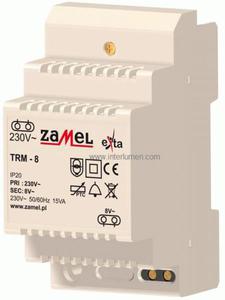 TH-35 230: 8V AC 15VA Zamel TRM-8 - 2832733926