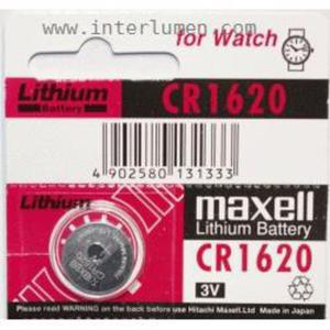 CR 1620 3V MAXELL Bx5 Bateria Alkaiczna CR1620 [Maxell] - 2832734670